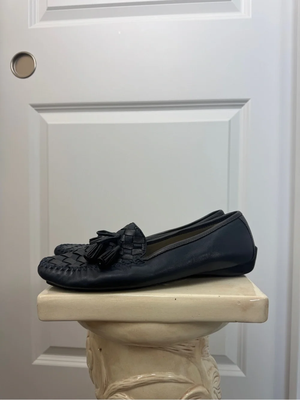 Women’s Robert Zur navy blue driving loafers, Petra collection — Size 8.5